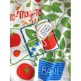 Tea Towel Set (2) - Tomato Basil