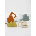 Silicone Construction Bath Toy Set
