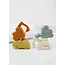Silicone Construction Bath Toy Set