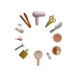Silicone Hair & Makeup Playset