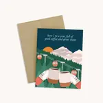 Mountain Views Birthday Card