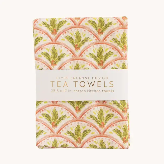 Elyse Breanne Design Evergreen Deco Tea Towel Pack (2)