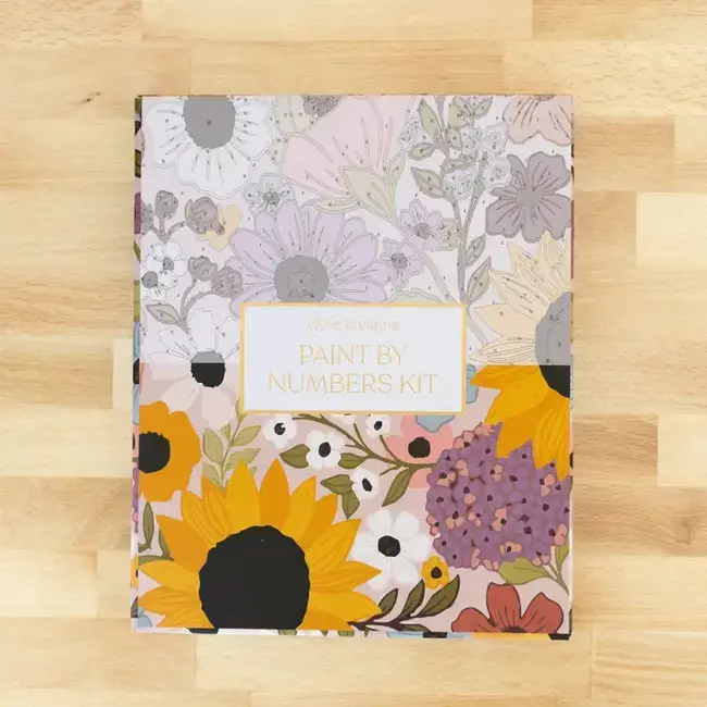 Elyse Breanne Design Paint by Number Kit - Rainbow Garden