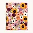 Elyse Breanne Design Rainbow Garden Softcover Spiral Notebook