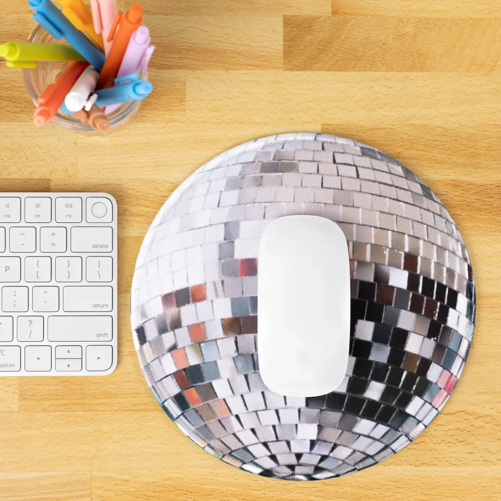 Disco Ball Mouse Pad