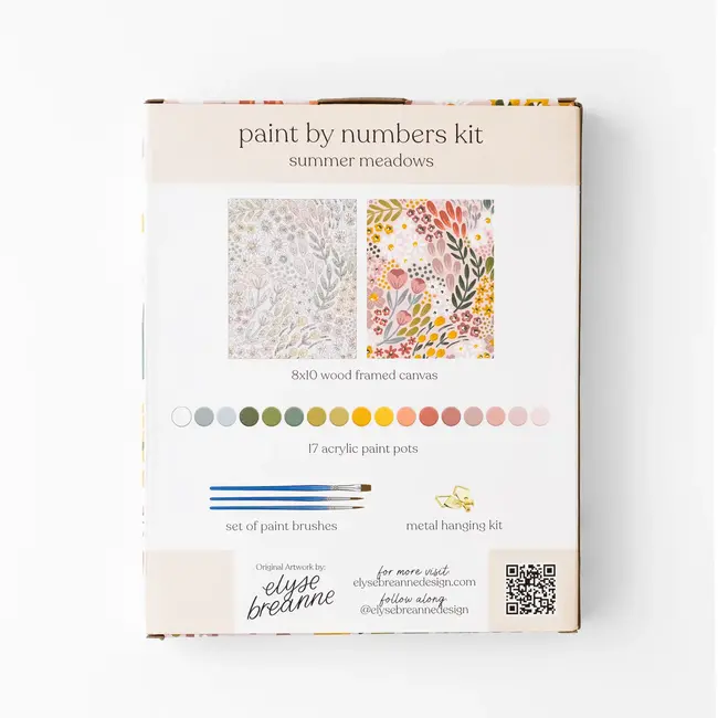 Elyse Breanne Design Paint by Number Kit - Summer Meadows