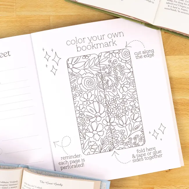 Elyse Breanne Design All Booked Up Coloring Book