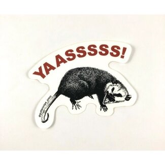 Guttersnipe Sticker - Yas Possum