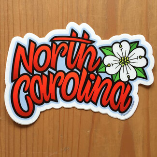 Sprouted Scribbles Sticker - NC Dogwood