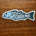 Sprouted Scribbles NC Spotted Trout Fish Sticker