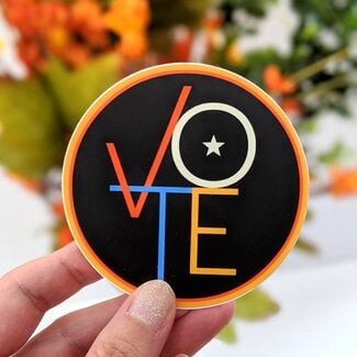 Amber Leaders Vote Sticker