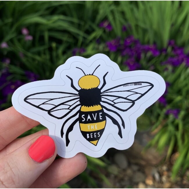 Moonlight Makers Save the Bees Sticker