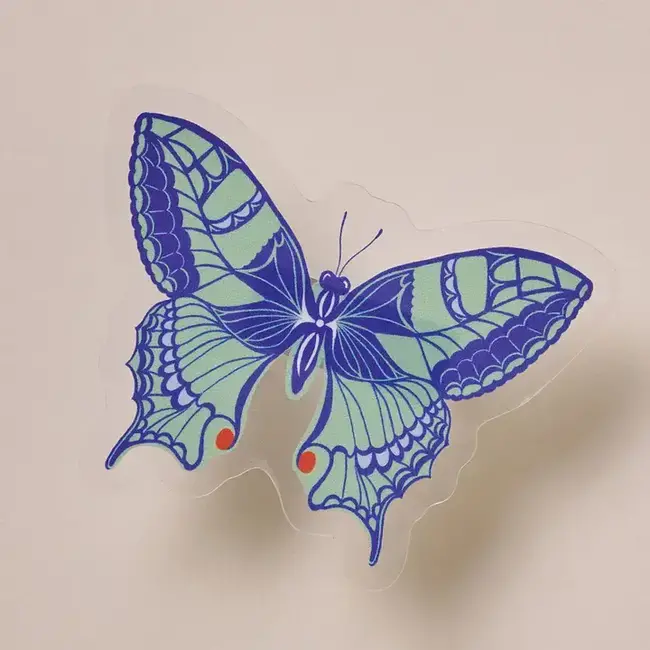 One & Only Paper Blue Butterfly Sticker