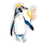 Jillian Ohl Party Penguin Sticker