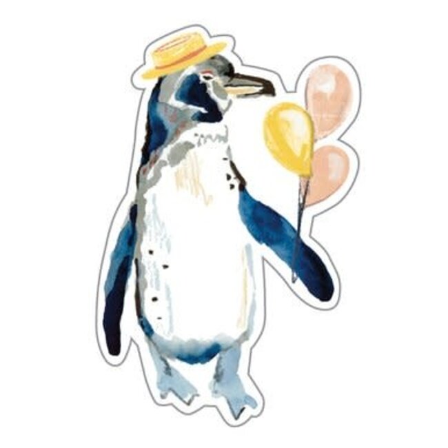 Jillian Ohl Party Penguin Sticker