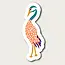 One & Only Paper Egret Sticker