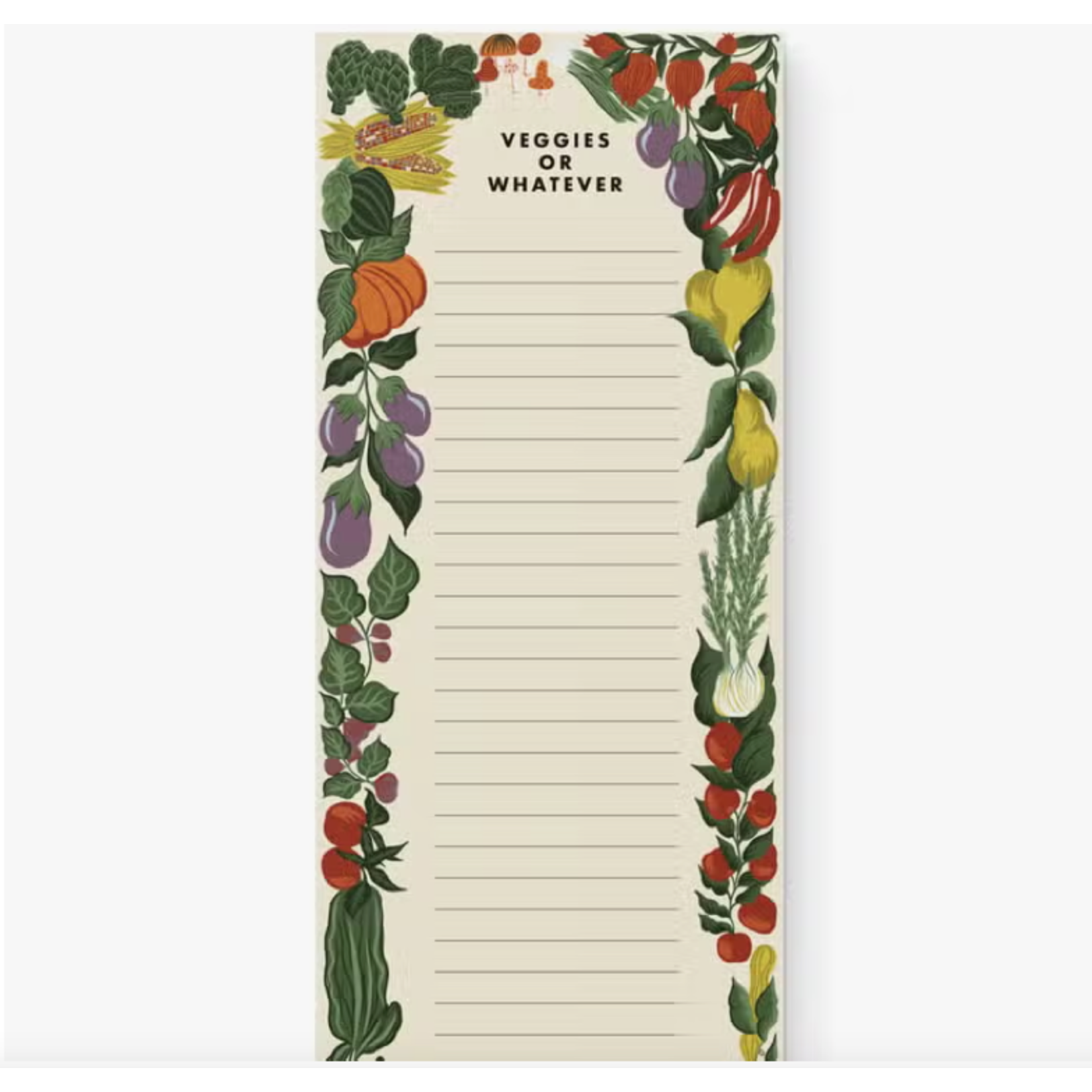 Veggies or Whatever Market Notepad