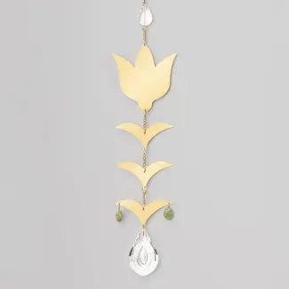 Suncatcher - Blooming Flower/Aqua Terra