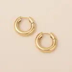 Refined Earrings Stellar Hoop - Gold