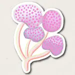 Purple Mushroom Sticker