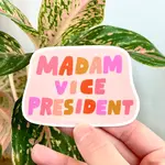 Aviate Press Madam Vice President Sticker