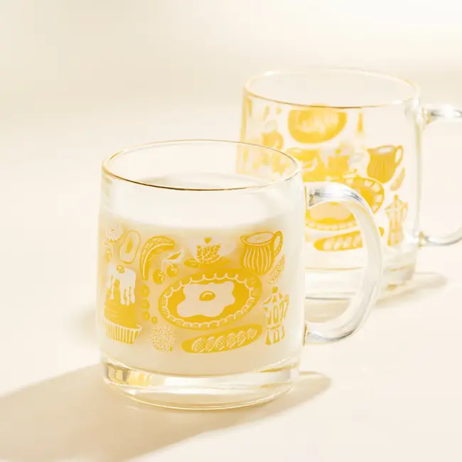 One & Only Paper Brunch at Home Glass Mug