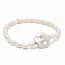 Pearl Affirmation Bracelet - Love Silver