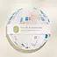 One & Only Paper Mirror Ball Disco Reusable Chipboard Coaster Set (4)