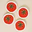 One & Only Paper Tomato Reusable Coaster Set (4)