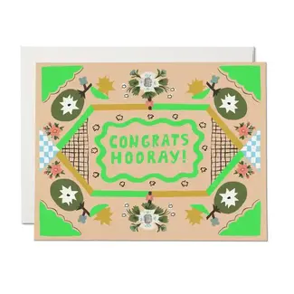 Congrats Hooray Card