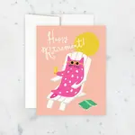 Kitty Retirement Card