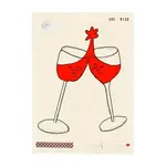 Wine Cheers Wish Card