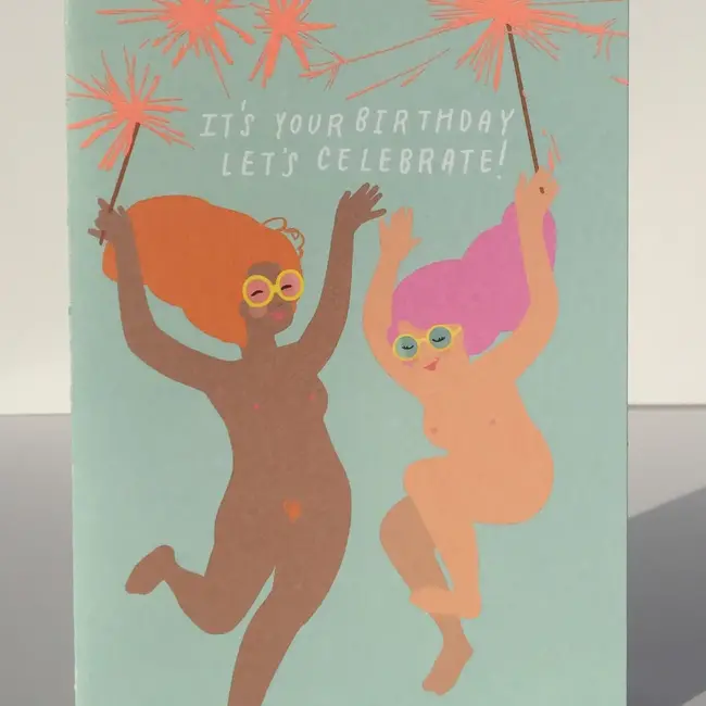 Sparklers Let's Celebrate Card