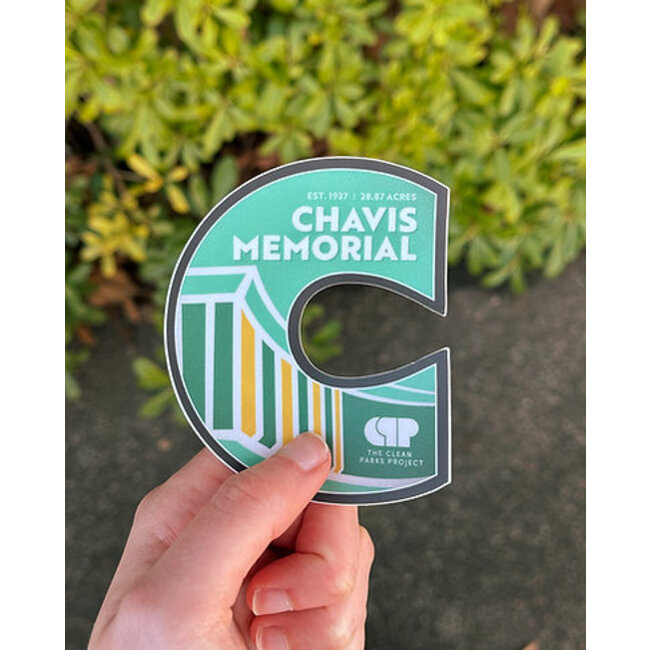 Clean Parks Project John Chavis Memorial Park Sticker