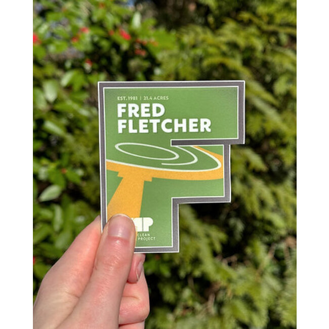 Clean Parks Project Fred Fletcher Park Sticker