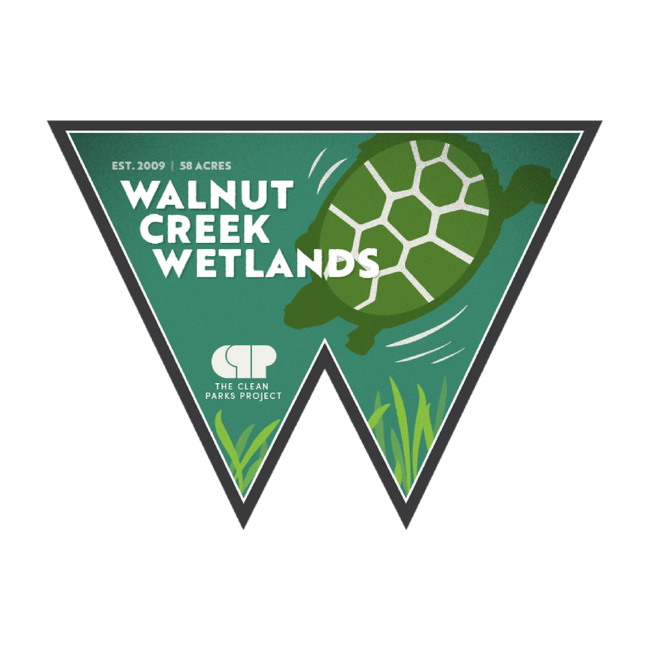 Clean Parks Project Walnut Creek Wetlands Park Sticker