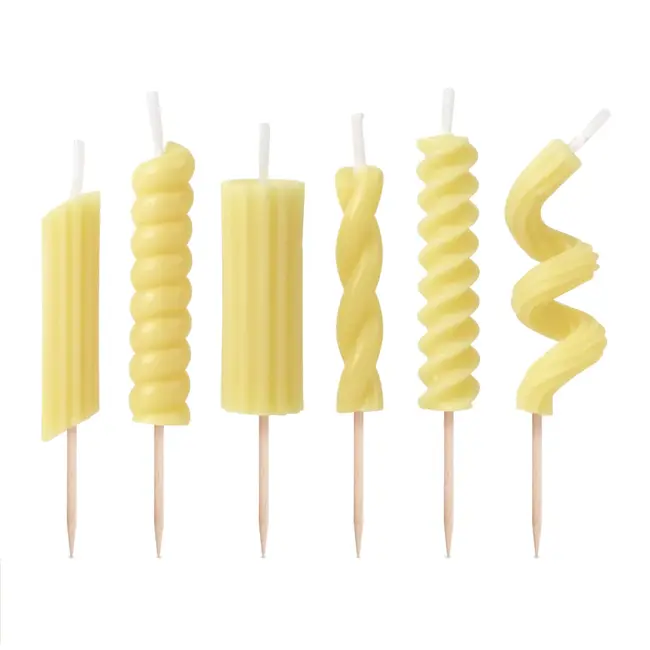 Pasta Party Celebration Candles