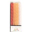 Birthday Candles - Orange Yellow Red Spiral