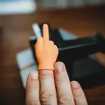 Tiny Hands - Middle Finger