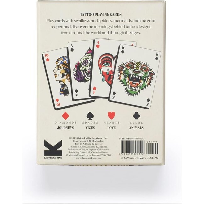 Tattoo Playing Cards