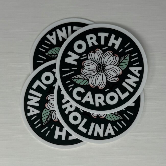 Savannah Bridges NC Dogwood Sticker