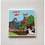 Amy May Pop Art Local Coaster - Cary Cats