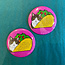 Amy May Pop Art Taco Cat Magnet