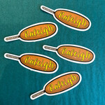 Savannah Bridges Raleigh Corn Dog Sticker - Small