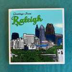 Amy May Pop Art Raleigh Coaster
