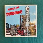 Amy May Pop Art Local Coaster - Attack on Durham