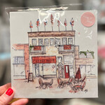 Here and There Paintings Mitch's Tavern Print 6x6