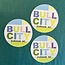 Cori Dymond Designs Bull City Sticker