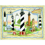 Coastal Lighthouses of NC Puzzle 1000 piece