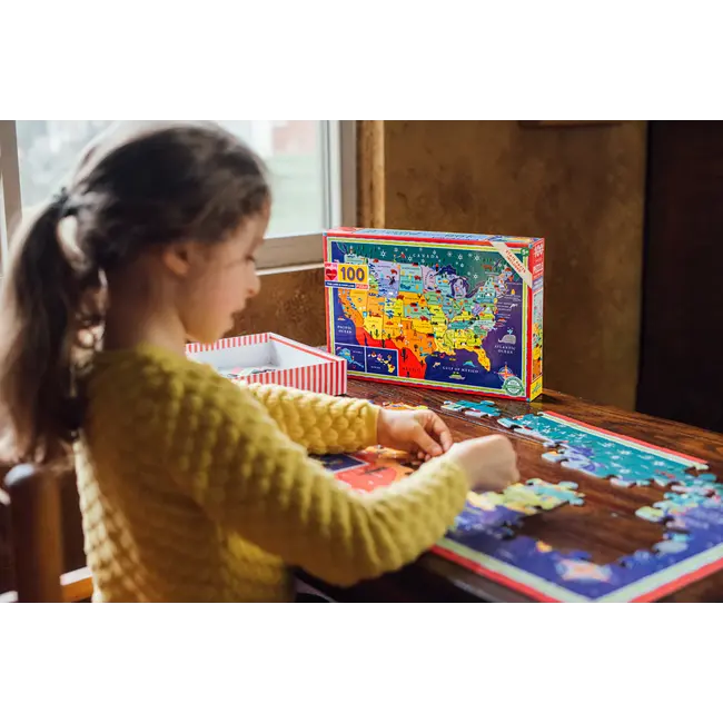 eeboo Puzzle - This Land is Your Land 100 piece